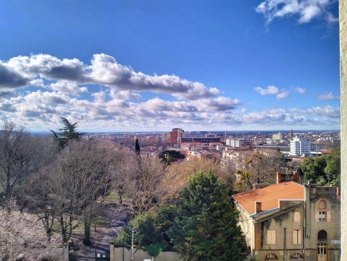 Charmant Logement, Vue Sur Toulouse 1 Min Du Metro Esterno foto